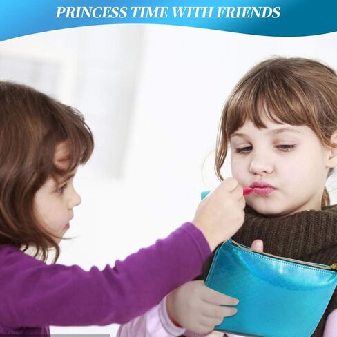 لعبة مستحضرات التجميل للأطفال من توكيا، مجموعة مكياج اللعب التظاهري القابلة للغسل مع حقيبة أنيقة (مجموعة كوميد) in Kuwait