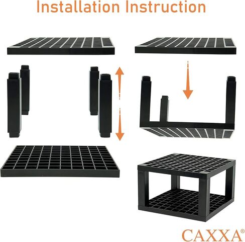 CAXXA 2 PACK 96 Hole Art Plastic Pencil & Brush Holder Desk Stand Organizer Holder for Pens, Paint Brushes, Colored Pencils, Markers (2 Pack) in Kuwait