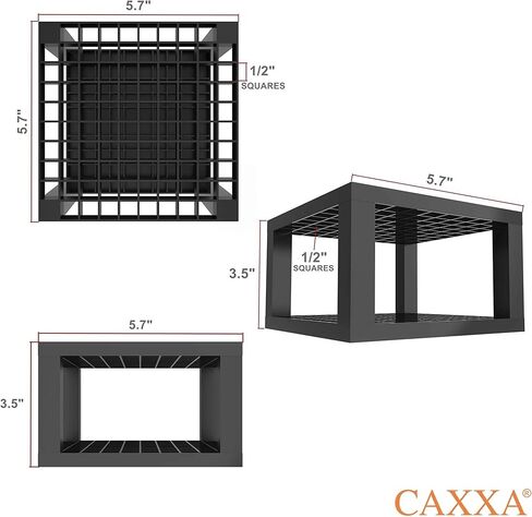 CAXXA 2 PACK 96 Hole Art Plastic Pencil & Brush Holder Desk Stand Organizer Holder for Pens, Paint Brushes, Colored Pencils, Markers (2 Pack) in Kuwait