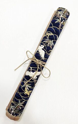 Easyou Bamboo Calligraphy Brush Holder Rollup Portable Protector 36x32cm(14.1"*12.5") in Kuwait