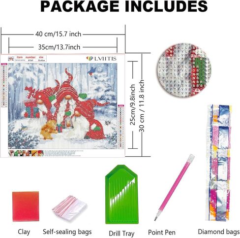 LVIITIS Christmas Diamond Painting Kits for Adults Beginner,Snowman 5D Diamond Art Dots Kits, DIY Full Round Drill Gem by Number Kits Arts and Crafts for Home Wall Decor 12 x 16 Inch(Blue) in Kuwait