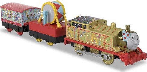 Fisher-Price Thomas & Friends Trackmaster Golden Thomas, Motorized Train Engine for Preschoolers Ages 3 Years & Older in Saudi Arabia