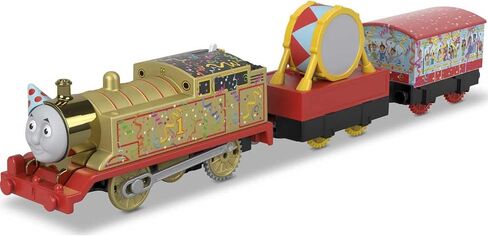 Fisher-Price Thomas & Friends Trackmaster Golden Thomas, Motorized Train Engine for Preschoolers Ages 3 Years & Older in Saudi Arabia
