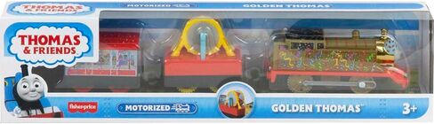 Fisher-Price Thomas & Friends Trackmaster Golden Thomas, Motorized Train Engine for Preschoolers Ages 3 Years & Older in Saudi Arabia