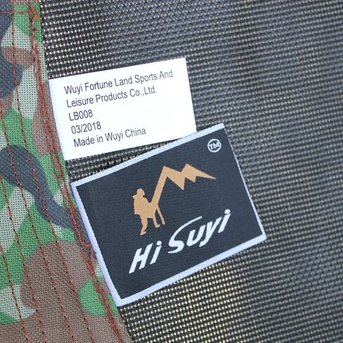 كرسي تخييم على شكل قرص مموه مقاس 40 بوصة، حبل معلق على شكل شجرة، سهل التركيب للأطفال والأطفال والكبار في الهواء الطلق والحديقة الخلفية in Kuwait