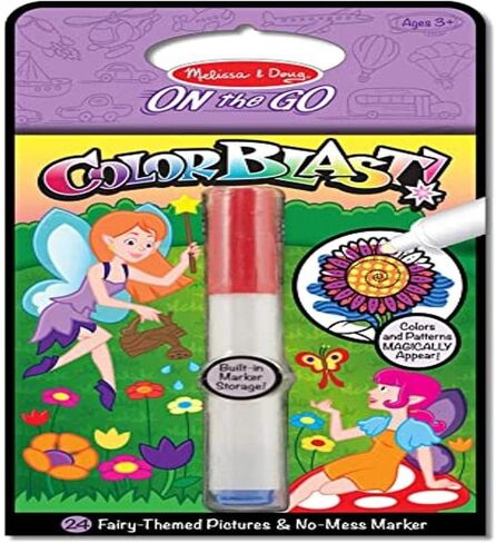 Melissa & Doug On The Go ColorBlast Vehicles Invisible Ink Color-Reveal Travel Activity Pad in Saudi Arabia