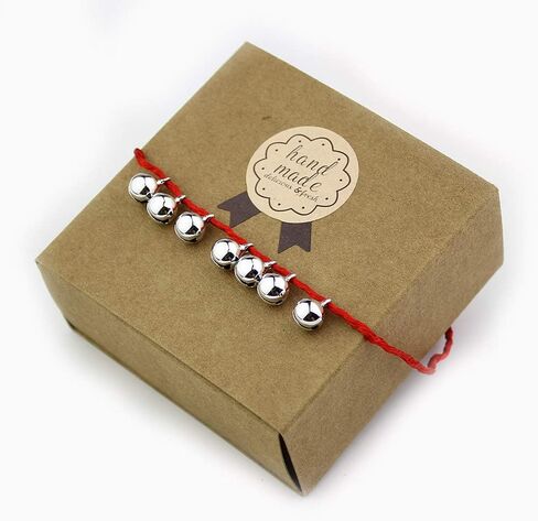 أجراس حرفية من MOTZU 1000 قطعة، 6 مم/0.24 بوصة صغيرة/صغيرة جرس جلجل فضفاض من الخرز لتزيين الحفلات والمهرجانات وحفلات الزفاف وزينة عيد الميلاد، لإكسسوارات صناعة المجوهرات المصنوعة يدويًا، فضي in Kuwait