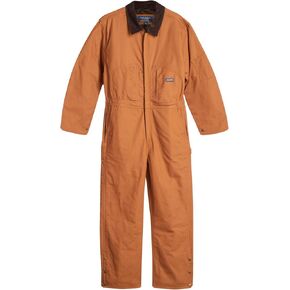 Bass Creek Outfitters Men's Coveralls – Water Resistant Insulated Long Sleeve Duck Canvas Jumpsuit (Sizes: M-XXL)