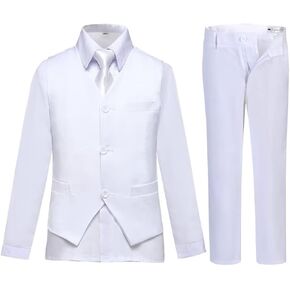 Boys Suits Toddler Tuxedo Suit Set for Boys Kids Ring Bearer Outfit Dress Clothes