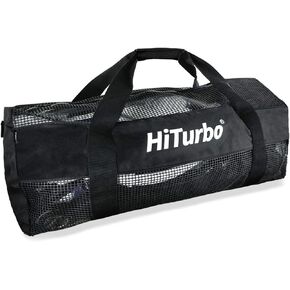 Hiturbo Mesh Duffel Bag, Dive Bags Travel Beach Gear Diving Duffels Luggage for Scuba, Surfing and Snorkeling