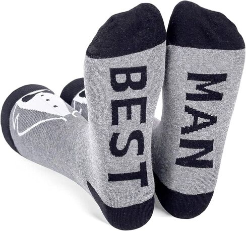 هدايا العريس والعروس المضحكة من HAPPYPOP، جوارب أفضل رجل لوالدي العروس والعريس in Kuwait