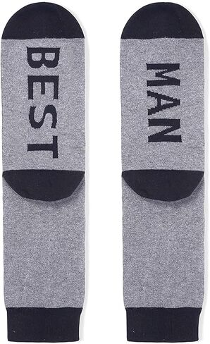 هدايا العريس والعروس المضحكة من HAPPYPOP، جوارب أفضل رجل لوالدي العروس والعريس in Kuwait