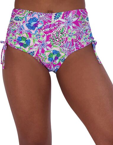 مجموعة ملابس السباحة النسائية Stella Parker برقبة عالية تانكيني للتحكم في البطن سريعة الجفاف وكوب قابل للإزالة وحزام جانبي وربطة عنق سفلية in Kuwait