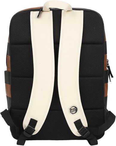 شنطة ظهر نيزوكو بوكس بتصميم ديمون سلاير مقاس 19 انش مع جيب خارجي للاب توب، بني، OSFA, بني in Kuwait