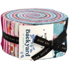 Backyard Jelly Roll (40 Pieces) by Sarah Watts for Ruby Star Society (RS2084JR) in Kuwait