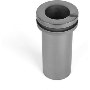 Naajop Graphite Crucible High-Temperature Resistance Precious Gold Sliver Metal Melting Furnace Accessories Smelting Furnaces Crucibles Jewlery Casting Tools Capacity (2KG)