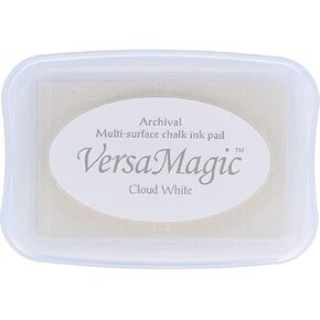Tsukineko Full-Size VersaMagic Chalk-Finish, Cloud White