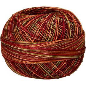 Handy Hands Lizbeth Egyptian Cotton Crochet, Tatting, Knitting Thread Lace Size 20 (25 Grams 210 Yards) – HH20136, Autumn Spice in Saudi Arabia