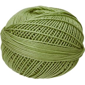 Handy Hands Lizbeth Egyptian Cotton Crochet, Tatting, Knitting Thread Size 3 (50 Grams 120 Yards) – HH03668, Orchid Green Dk in Saudi Arabia
