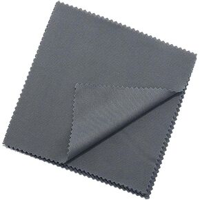 UUYYEO 100 Pcs 8 x 8cm Jewelry Cleaning Cloths Brass Polishing Cloths Sterling Silver Polishing Cloths Metal Polishing Wipes Blue