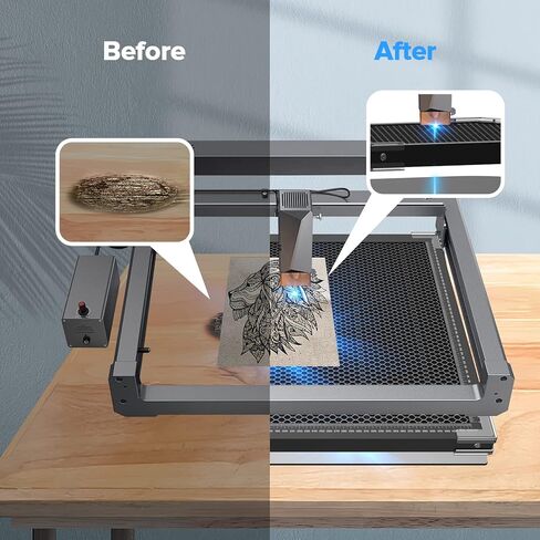 BROVR Honeycomb Laser Bed 500mm x 500mm, Laser Bed for Laser Engraver and CO2 Laser Cutter, Honeycomb Working Panel with Aluminum Plate for Fast Heat Dissipation,Smooth Edge Cut in Kuwait