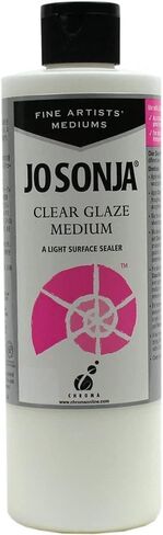 Jo Sonja Clear Glaze Medium - 8oz Bottle in Kuwait