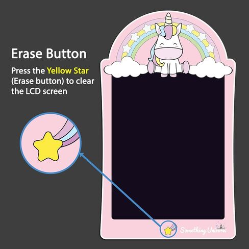 Something Unicorn - Unicorn Writing Tablet & Doodle Board for 3+ Year Old Girls.. Super Cute Unicorn Toy Gift for Learning and On-The-go Creativity. Unleash Your Child's Creativity (Baby Unicorn) in Kuwait