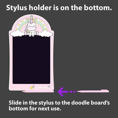 Something Unicorn - Unicorn Writing Tablet & Doodle Board for 3+ Year Old Girls.. Super Cute Unicorn Toy Gift for Learning and On-The-go Creativity. Unleash Your Child's Creativity (Baby Unicorn) in Kuwait