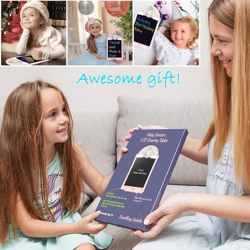Something Unicorn - Unicorn Writing Tablet & Doodle Board for 3+ Year Old Girls.. Super Cute Unicorn Toy Gift for Learning and On-The-go Creativity. Unleash Your Child's Creativity (Baby Unicorn) in Kuwait