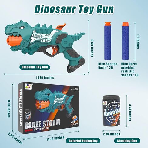Zecong Girls Toy Gun for Nerf Guns Bullet، مسدس لعبة مسدس صغير مع 20 قطعة من السهام الرغوية الناعمة، 5 سهام في برميل دوار وبراغي عمل، لعبة إطلاق نار للداخل والخارج (وردي) in Kuwait