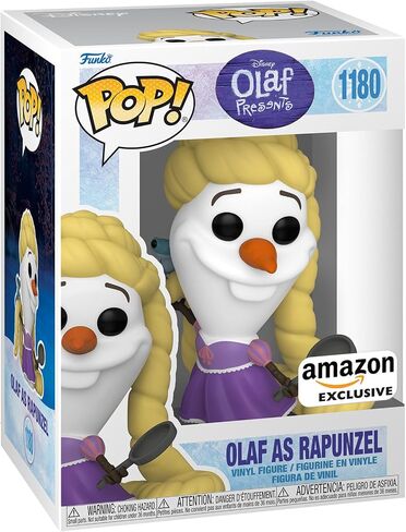 Funko Pop! Disney: Olaf Presents - Olaf as Rapunzel Vinyl Figure, Amazon Exclusive in Kuwait