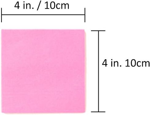 Exquiss 1600pcs عيد الحب متعدد الألوان المناديل الورقية السائبة التفاف المناديل الورقية 4 × 4 "DIY الفن الحرفية للأطفال الفصول الدراسية عيد الحب عيد ميلاد الحب القلب Suncatchers إكليل ورقة بوم بوم in Kuwait