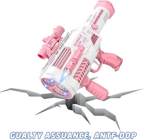 Automatic Gatling Bubble Gun,That Produces Thousands of Bubbles per Minute, Suitable for Children and Adults and Perfect for Indoor and Outdoor Birthday Parties for Girl Boy in Kuwait