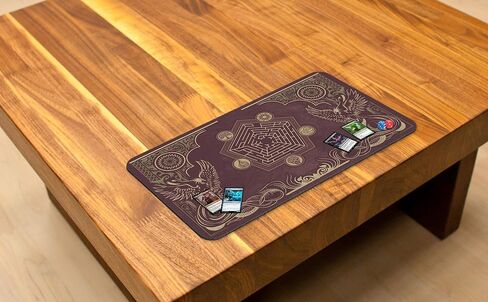 Flamewake Phoenix - MTG Playmat - Compatible with Magic The Gathering Playmat - Play MTG, YuGiOh, TCG - Original Play Mat Art Designs & Accessories in Saudi Arabia