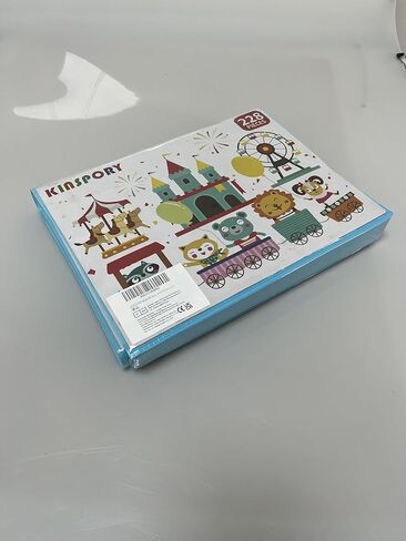 لوازم الفن KINSPORY، 228 مجموعة فنية من مجموعة أدوات تلوين الرسم، حامل فني مزدوج الجانب ثلاثي الطي، ألوان باستيل زيتية، أقلام تلوين، أقلام ملونة، هدية إبداعية للفنانين المبتدئين والبنات والأولاد والأطفال (أزرق) in Kuwait