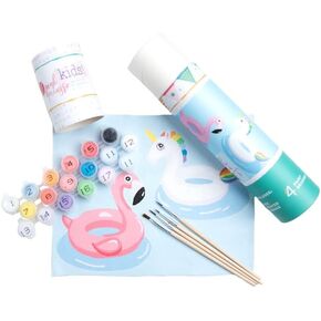 Pink Picasso Paint by Number Kit, Kids Age 5+, Beginner, 8x10, Floating Fun in Saudi Arabia