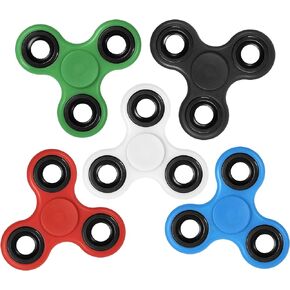 FIGROL فيدجيت سبينر 5 حزمة، لعبة اليد الململة التوحد فيدجيتس اليد الدوارة الاصبع لعبة ثلاثي الدوار ADHD القلق اللعب الإجهاد المخفض تدور للبالغين والأطفال in Kuwait