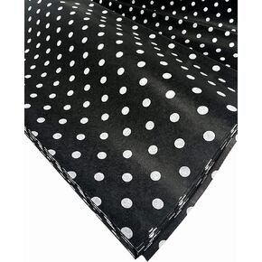 Flexicore Packaging Turquoise Polka Dot Print Gift Wrap Tissue Paper Size: 15 Inch X 20 Inch | Count: 100 Sheets | Color: Turquoise Polka Dot