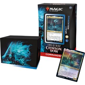 Magic: The Gathering Innistrad: Crimson Vow Commander Deck – Spirit Squadron (White-Blue) | Minimal Packaging Version in Kuwait