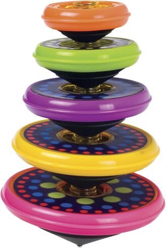 Toysmith Super Stacking Tops Kit, For Boys & Girls Ages 3+ in Saudi Arabia