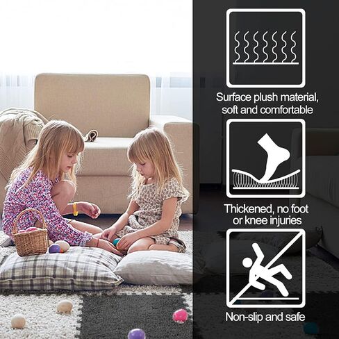 11.81 بوصة بطانية تلميع السجاد الألوان المخملية البوليستر ديكور مربع صديقة للبيئة السجاد في 12 لون 12 قطعة in Kuwait