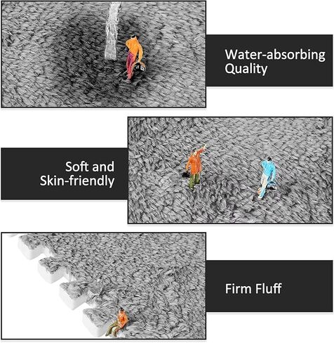 11.81 بوصة بطانية تلميع السجاد الألوان المخملية البوليستر ديكور مربع صديقة للبيئة السجاد في 12 لون 12 قطعة in Kuwait