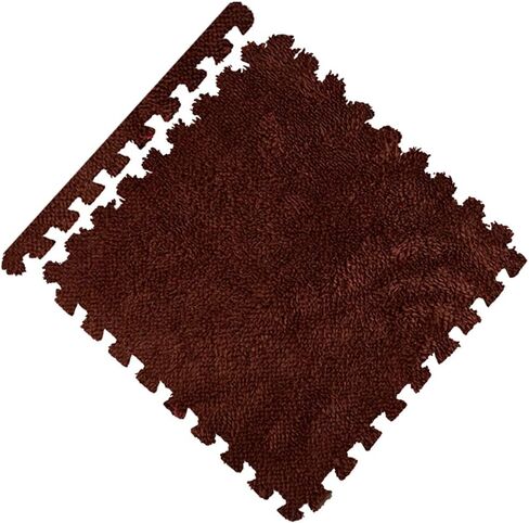 11.81 بوصة بطانية تلميع السجاد الألوان المخملية البوليستر ديكور مربع صديقة للبيئة السجاد في 12 لون 12 قطعة in Kuwait