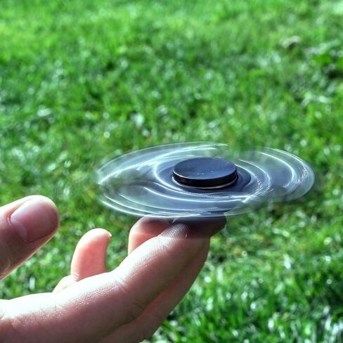 FIGROL فيدجيت سبينر 5 حزمة، لعبة اليد الململة التوحد فيدجيتس اليد الدوارة الاصبع لعبة ثلاثي الدوار ADHD القلق اللعب الإجهاد المخفض تدور للبالغين والأطفال in Kuwait