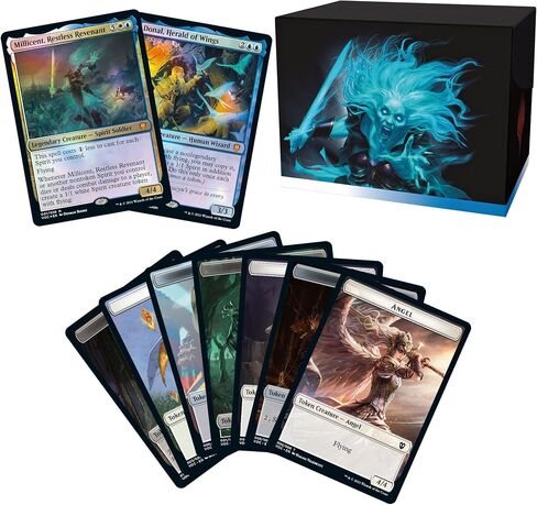 Magic: The Gathering Innistrad: Crimson Vow Commander Deck – Spirit Squadron (White-Blue) | Minimal Packaging Version in Saudi Arabia