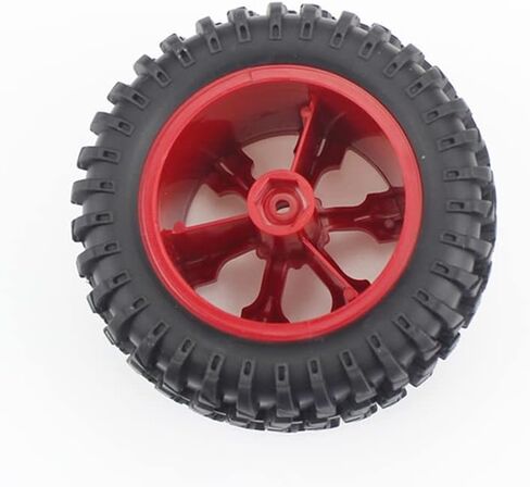 KingVal استبدال 4 قطع/مجموعة من أجزاء عجلة السيارة الموسعة RC متوافقة مع Wltoys 12428/124018/124019/12428-A/12428-B/12428-C/12427/104001 RC Car (أحمر) in Kuwait