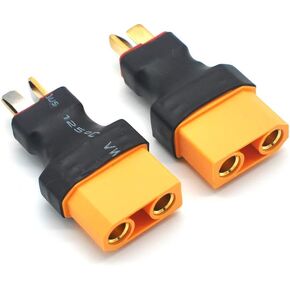 Padarsey 2 زوج XT90 موصل ذكر سالب مع سلك سيليكون 150 مم 10AWG لبطارية ليبو RC طائرة بدون طيار FPV (زوجان) in Kuwait