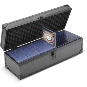 صندوق تخزين علوي من تي سي جارد لـ 3 انش × 4 انش 35 نقطة تحميل علوي، مقاوم للماء، مضاد للانزلاق، صندوق تخزين البطاقات، يناسب بطاقات التداول والبطاقات الرياضية (يحمل اكثر من 230 محمل علوي) in Kuwait