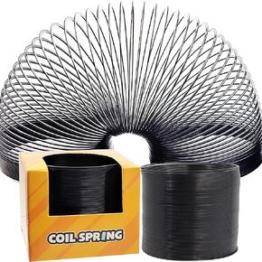The Dreidel Company Black Metal Coil Spring, Goody Bag Fillers, Party Favor for Kids, Variety of 2.4" (60mm) Individually Boxed (Single) in Kuwait