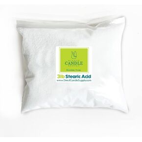 Stearic Acid for Candle Making, 1 lb Wax Additive and Hardener in Saudi Arabia